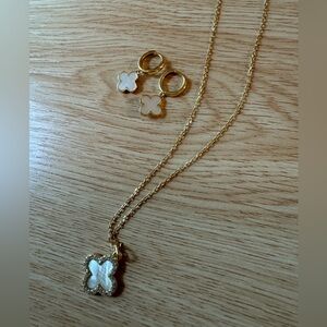 necklace and earrings set